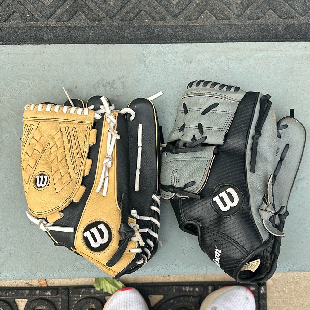 Wilson Used Baseball Gloves